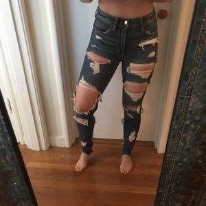 American Eagle super stretch size 2